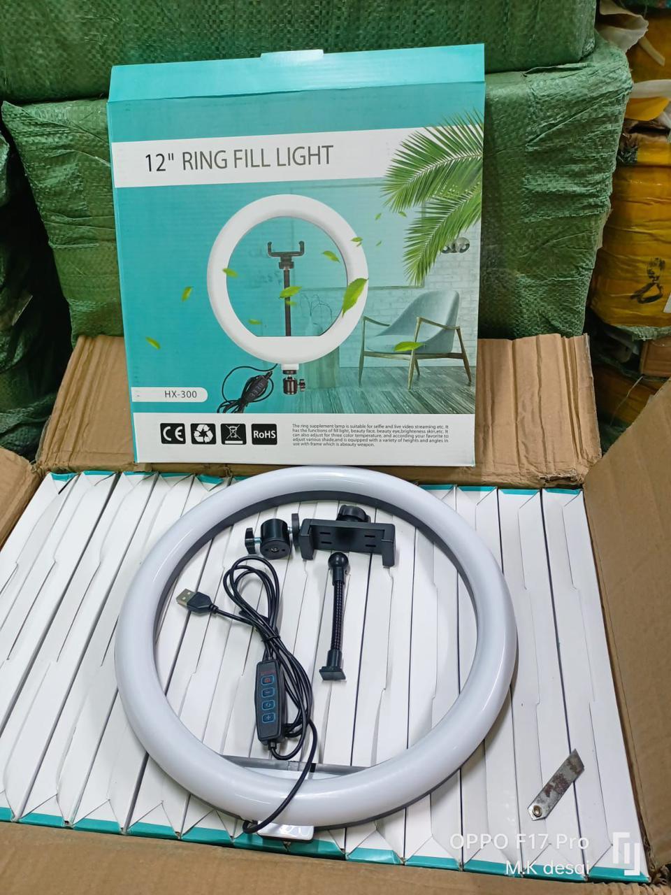 12inch led ring fill light